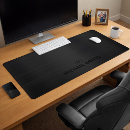 Recherche de métal noir tapis souris Monogrammé