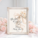 Recherche de crème mariage posters Panneau de bienvenue