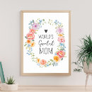 Recherche de aquarelle monde posters Mère