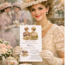 Recherche de mode victorienne invitations Vintage