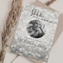 Recherche de bokeh invitations Argent