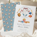 Recherche de little slugger baby shower invitations Pour elle