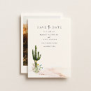 Recherche de saguaro invitations Minimaliste