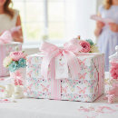 Recherche de rose pastel vert papier cadeau Joli