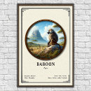 Recherche de babouin art Primate