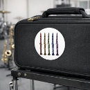 Recherche de clarinettes autocollants Joueur de clarinette