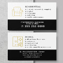 Recherche de services de conciergerie cartes visite Personnel administratif