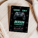 Recherche de manette de jeu invitations Niveau débloqué