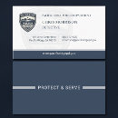 Recherche de officier de police cartes visite Pour tous