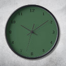 Recherche de verte horloges Élégant