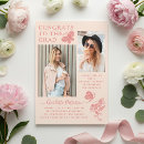Recherche de papillons roses invitations Élégant