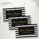 Recherche de rayures or cartes visite Professionnel