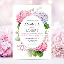Recherche de hortensia mariage invitations Fleurs d'hortensia