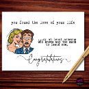 Recherche de humour de mariage cartes Pour eux