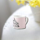 Recherche de pâques pour la famille tasses Famille de lapins