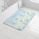 Recherche de boho chic bath mats Nom monogramme