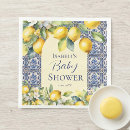 Recherche de motif citrons serviettes Invités