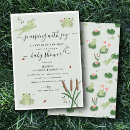 Recherche de grenouilles mignonnes invitations Neutre