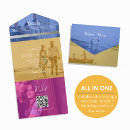 Recherche de coloré mariage invitations Vibrant