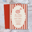 Recherche de rayures rouges et blanches invitations Pour tous