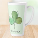 Recherche de trèfle vert tasses Irlande