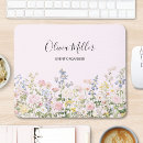 Recherche de fleurs colorées tapis souris Aquarelle