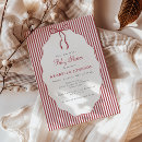 Recherche de ruban rouge invitations Rayure