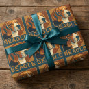 Recherche de emballage de beagle papier cadeau Hacher