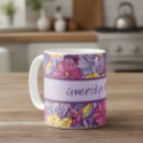 Recherche de noël fleurs tasses Violet