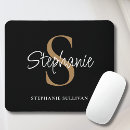 Recherche de chic élégant tapis souris Lettre initiale