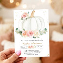 Recherche de pumpkin baby shower invitations Mixte