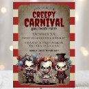 Recherche de carnaval halloween invitations Effrayant