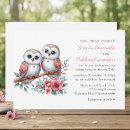 Recherche de hibou mariage invitations Rustique