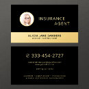 Recherche de agent d assurance cartes visite Moderne