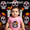 Recherche de dia muertos bébé vêtements Mexicain