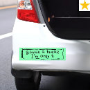 Recherche de humour sarcastique voiture autocollants Blague