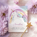 Recherche de de licorne invitations Pastel