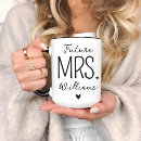 Recherche de future mariée tasses Pour eux
