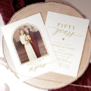 Recherche de 50 ans mariage anniversaire invitations Simple