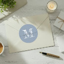 Recherche de blu autocollants Monogramme