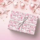 Recherche de arbres neigeux papier cadeau Mignon