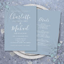 Recherche de abordable invitations Bleu poussiéreux