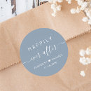 Recherche de heureux mariage autocollants Élégant