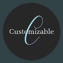 Recherche de monogramed autocollants Pour tous