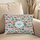 Recherche de motif scandinave coussins Monogramme