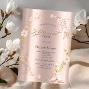 Recherche de rose pétale invitations Prosecco