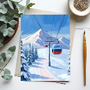 Recherche de téléphérique cartes postales Ski