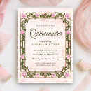 Recherche de floral 14x19 invitations Romantique