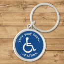 Recherche de signe handicapé porteclés Symbole