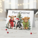Recherche de vache noël cartes Ferme
